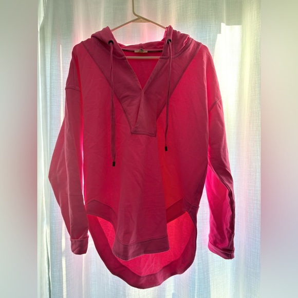 Anthropologie Pilcro Wharfside V-Neck Hoodie Size S - Picture 2 of 4